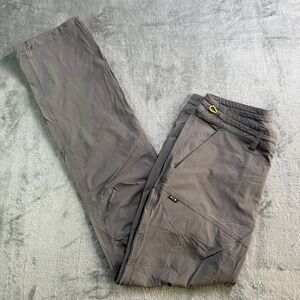 Howler Brothers Shoalwater Tech Pants Mens 30x32 Tan Stretch Hiking Trousers